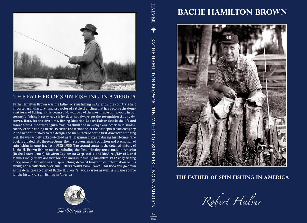 Father of Spin Fishing in America LUXOR HISTORY Details about   NEW COPY Bache Hamilton Brown 