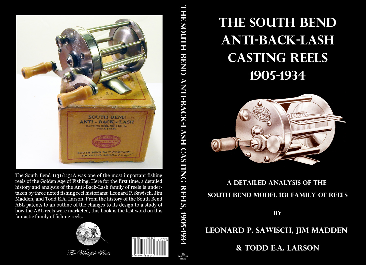 The South Bend Anti-Back-Lash Casting Reels 1905-1934 (Hard Cover) - ORCA